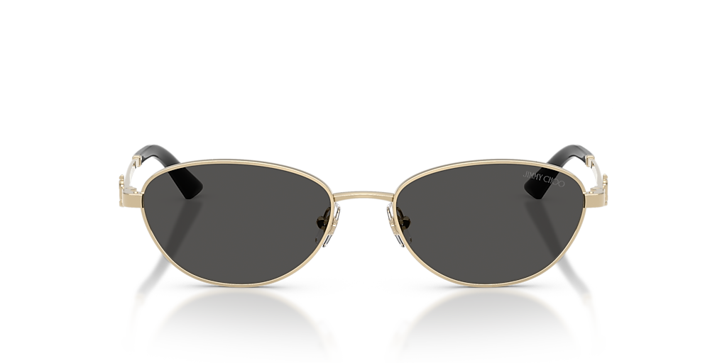 Jimmy Choo JC4032BD M (53 - 17) with Grey lenses and Gold frame