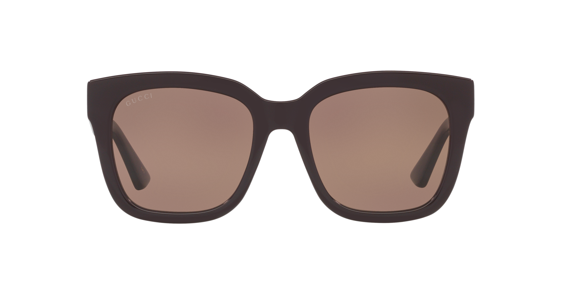 Gucci GG1338S M (54 - 19) with Brown lenses and Red frame
