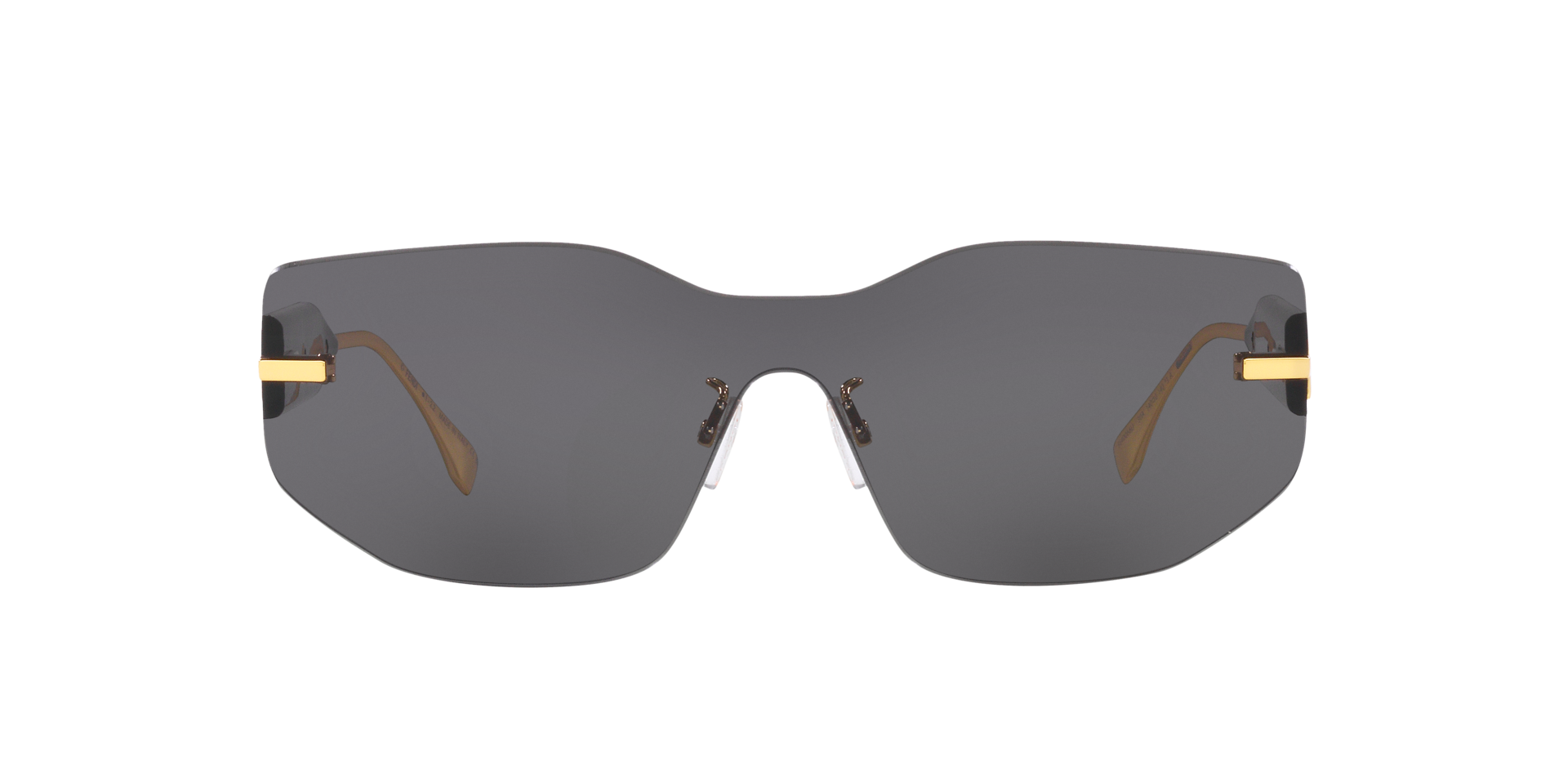 Fendi FE40066U XL (99 - 199) with Grey lenses and Gold frame