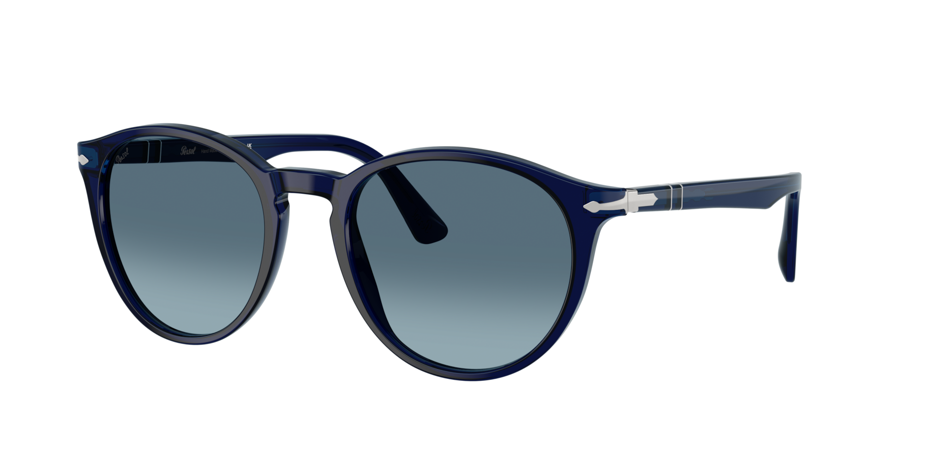 Persol Homme Sunglass PO3152S - Couleur du Monture: Cobalt, Couleur de Lentille: Bleu dégradé