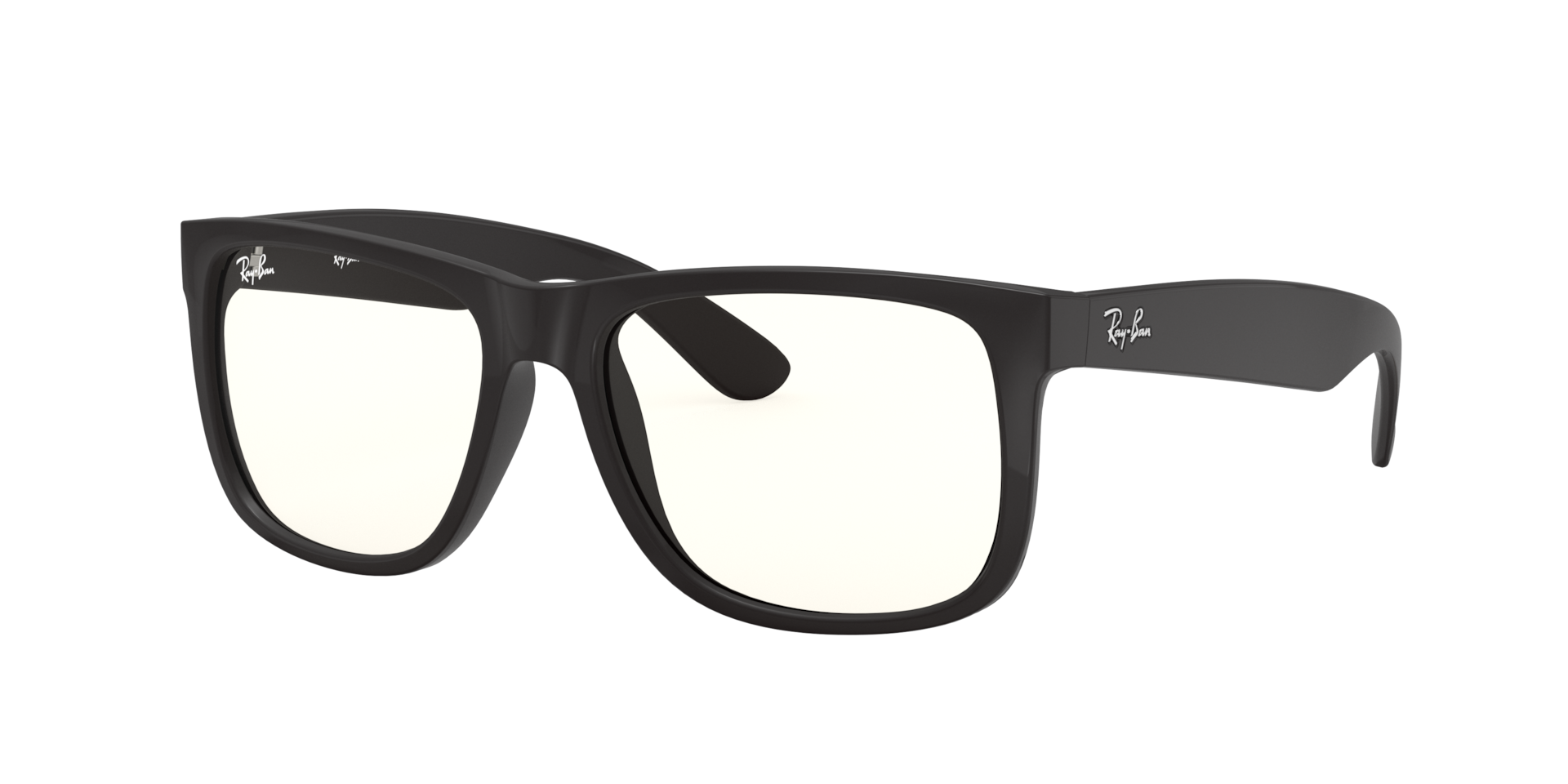 Ray-Ban Homme Sunglass RB4165 Justin Clear - Couleur du Monture Caoutchouc noir Couleur de Lentille Incolore 137 €