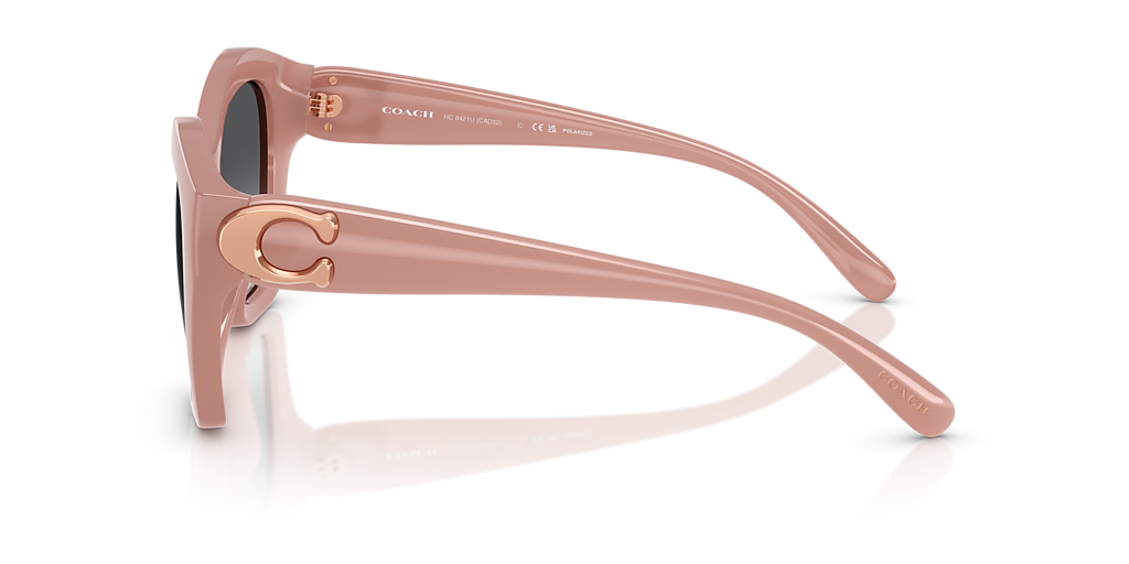 Coach CAD31 L (54 - 22) with Grey lenses and Pink frame | Sunglass