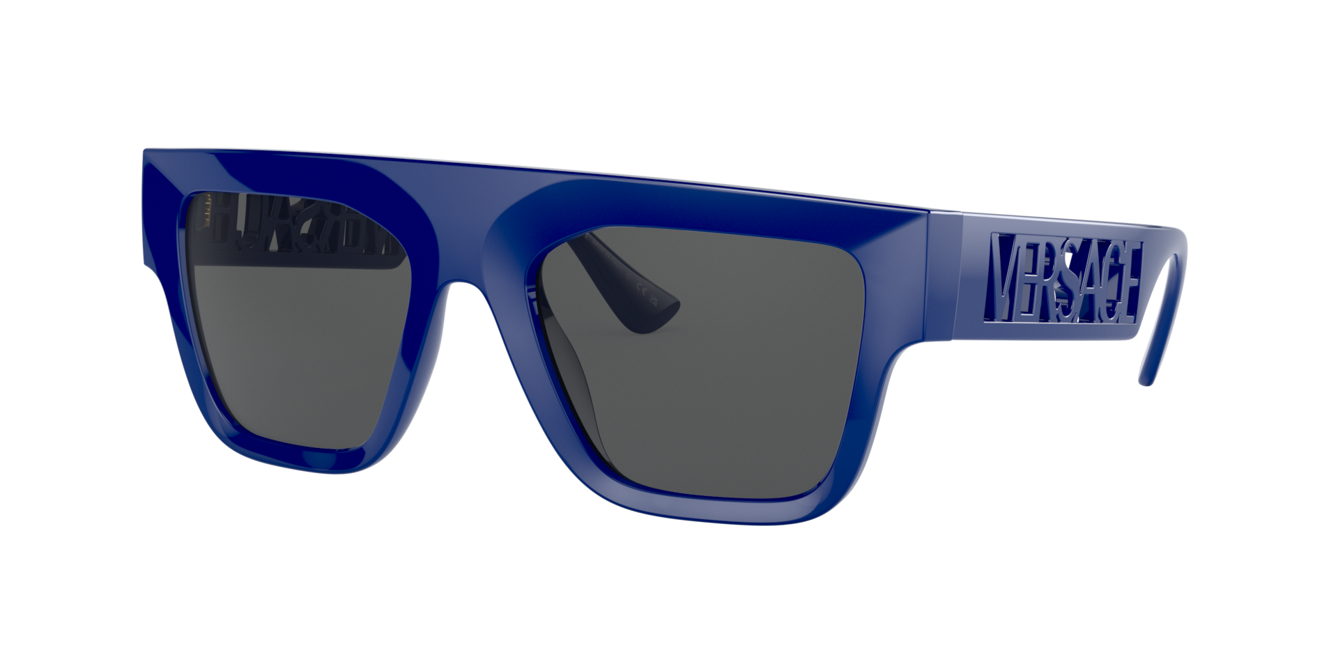 Versace Homme Sunglass VE4430U - Couleur du Monture Bleuet Couleur de Lentille Gris fonc 132 €