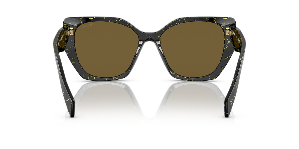 Prada PR 19ZS M (55 - 17) with Brown lenses and Black frame