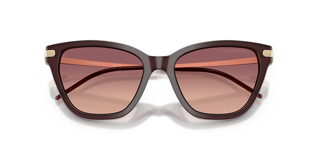 Emporio Armani EA4251 XL (54 - 17) with Violet lenses and Red