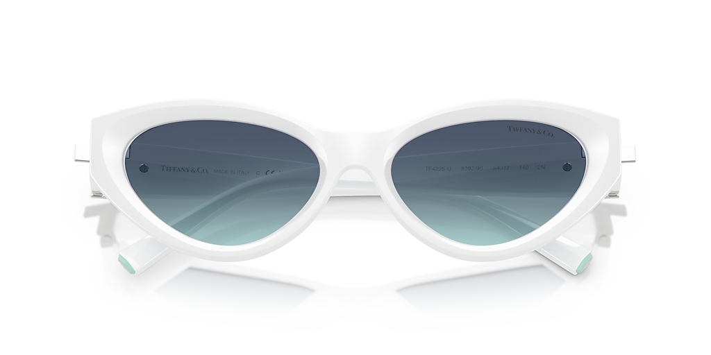 Tiffany & Co. TF4225U XL (54 - 17) with Blue lenses and White