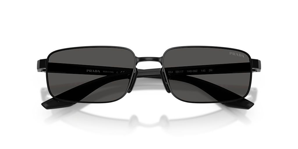 Prada Linea Rossa PS B54S XL (59 - 17) com Lentes Cinza e Armação