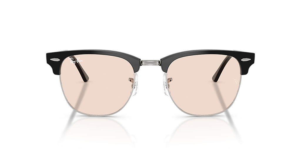Ray-Ban Clubmaster Classic L (51 - 21) with Transparent lenses and