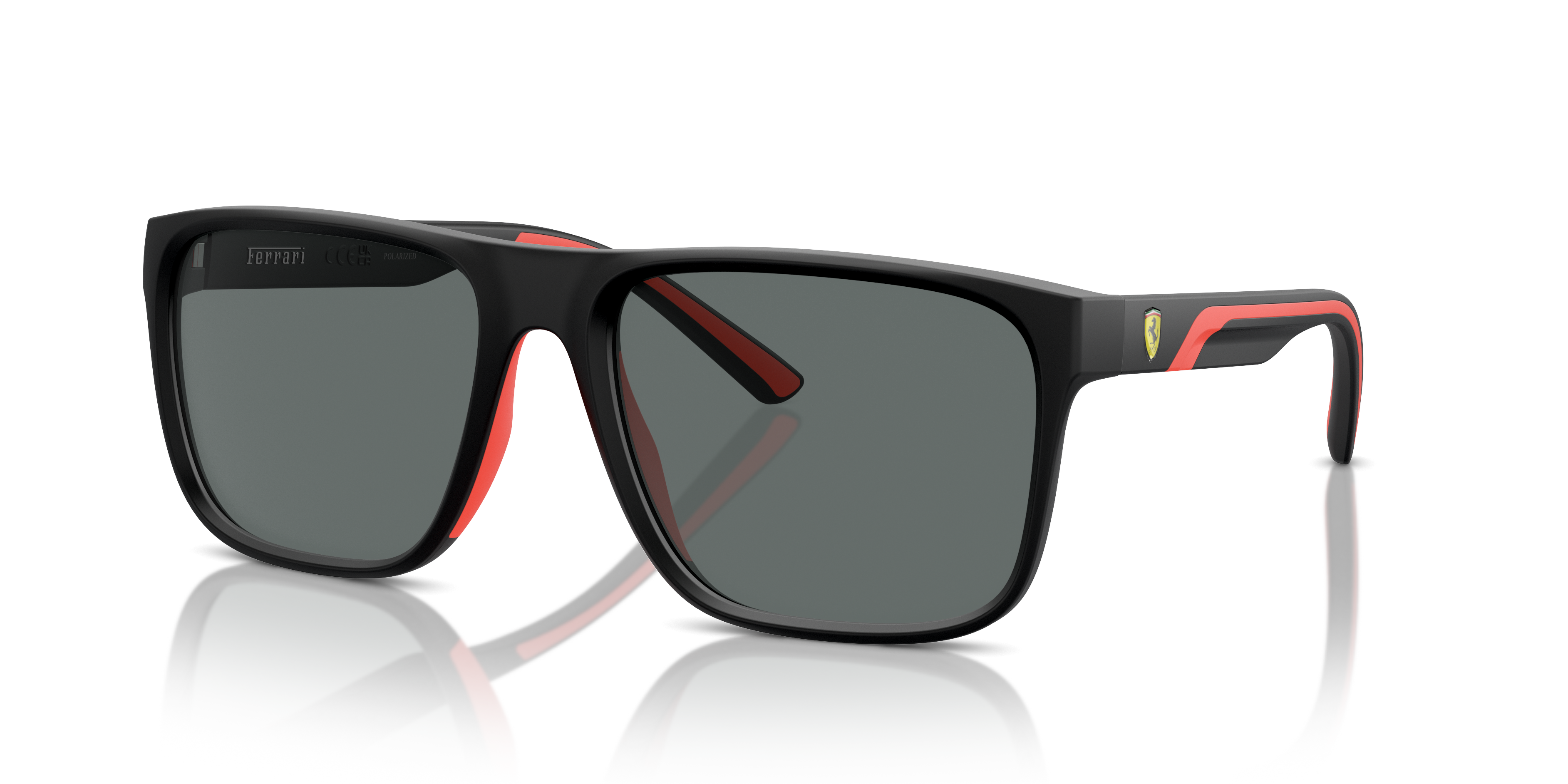 Scuderia Ferrari FZ6002U XXL (59 - 18) com Lentes Cinza e Armação