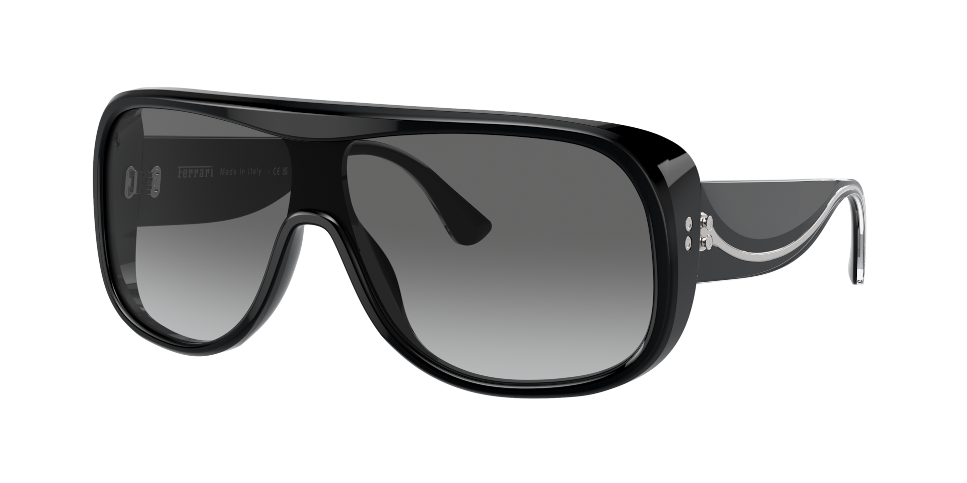 Ferrari Femme Sunglass FH2006U - Couleur du Monture Noir Couleur de Lentille Dgrad Gris 225 €