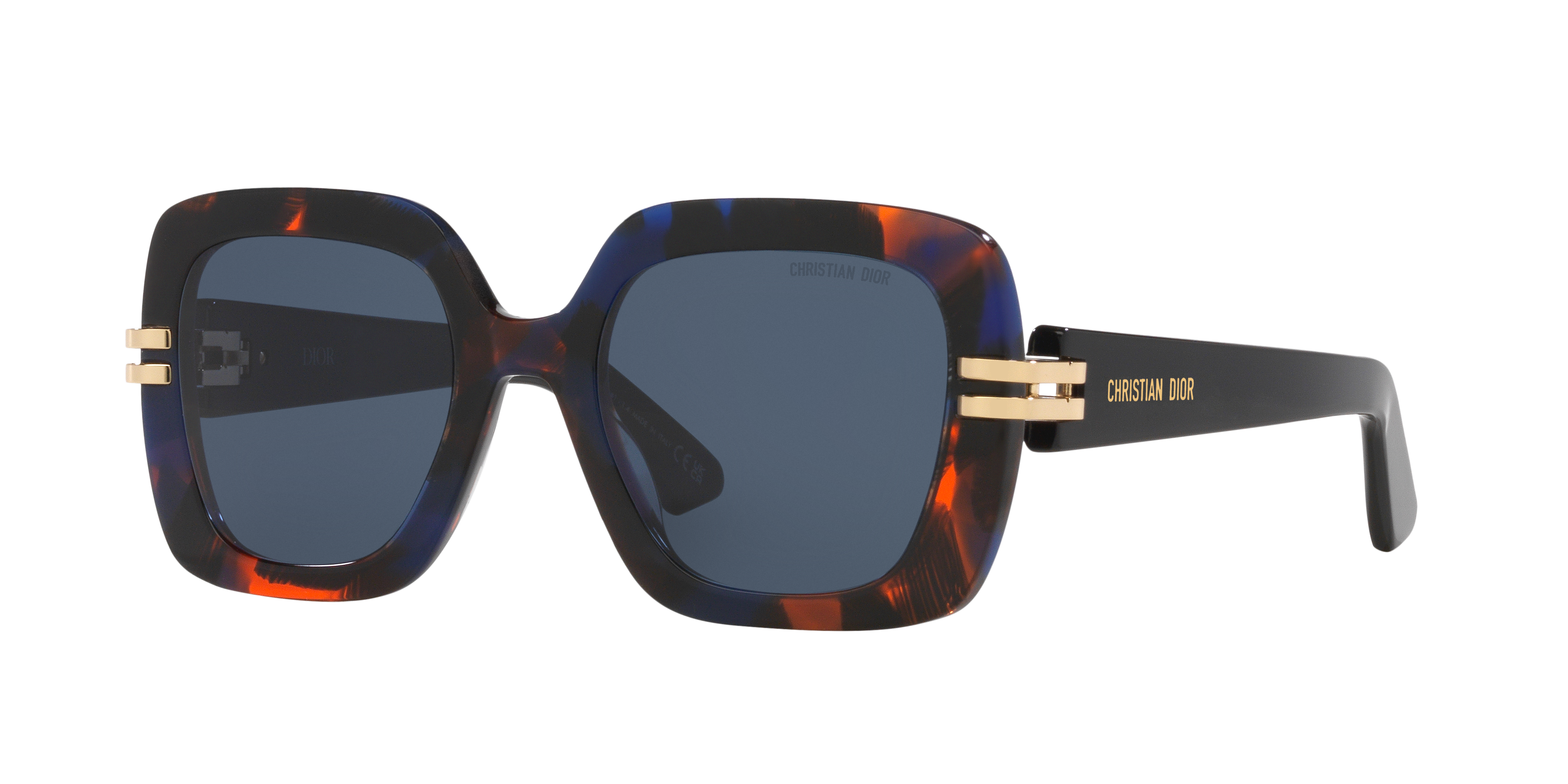 DIOR Woman Sunglass CDior S2I CD40154I -  Frame color: Tortoise, Lens color: Blue