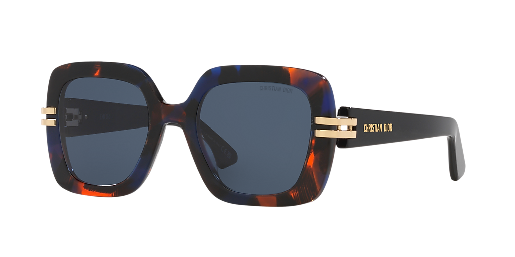 DIOR CDior S2I CD40154I S (52 - 21) with Blue lenses and Tortoise