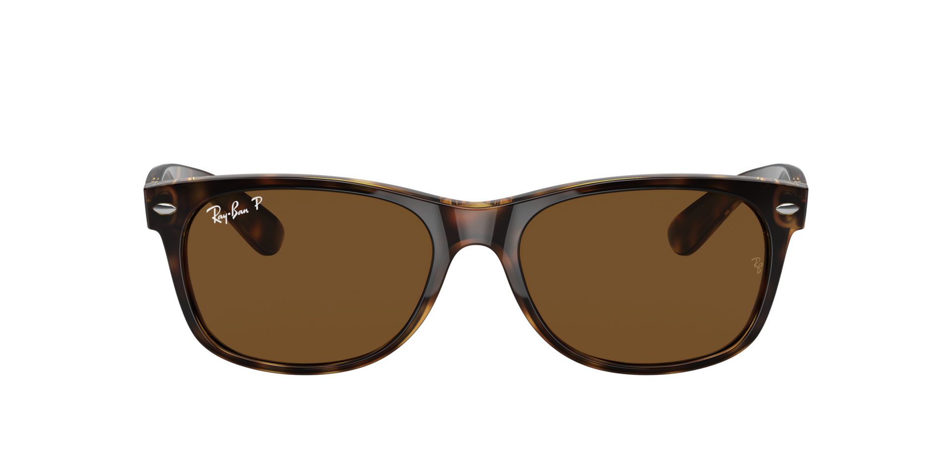 Ray-Ban New Wayfarer Classic M (55 - 18) with Brown lenses and