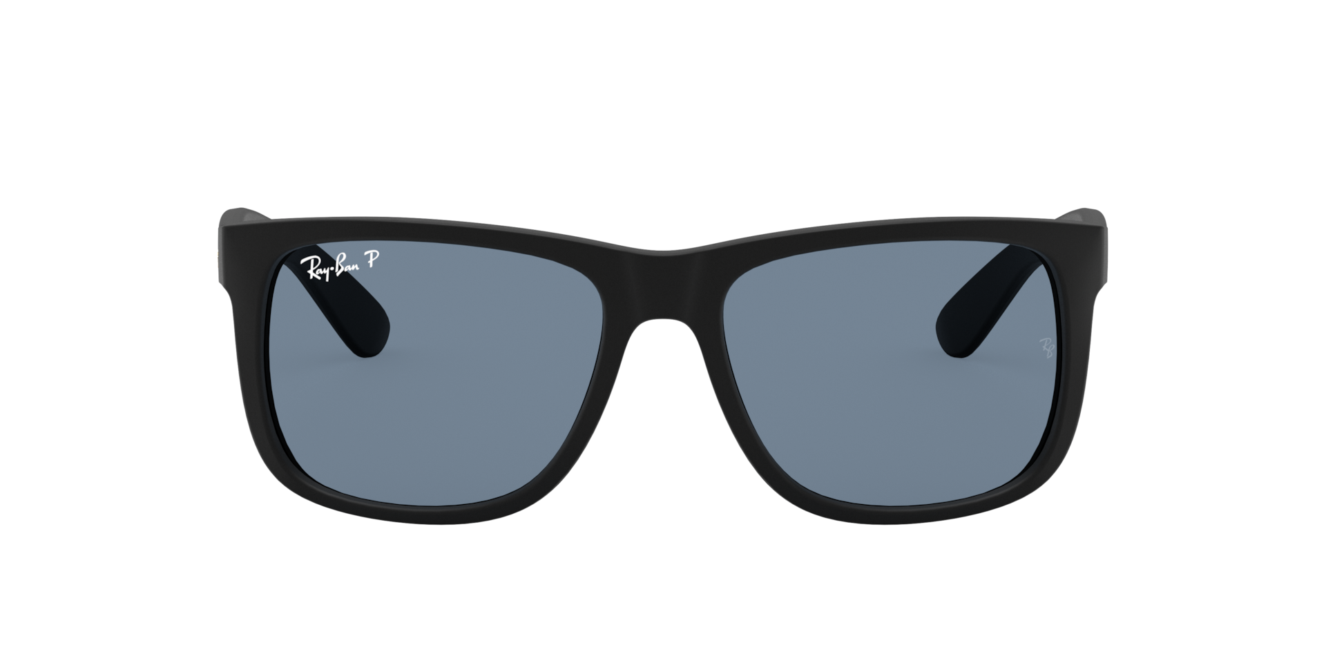 Ray-Ban Justin Classic M (55 - 17) with Blue lenses and Black
