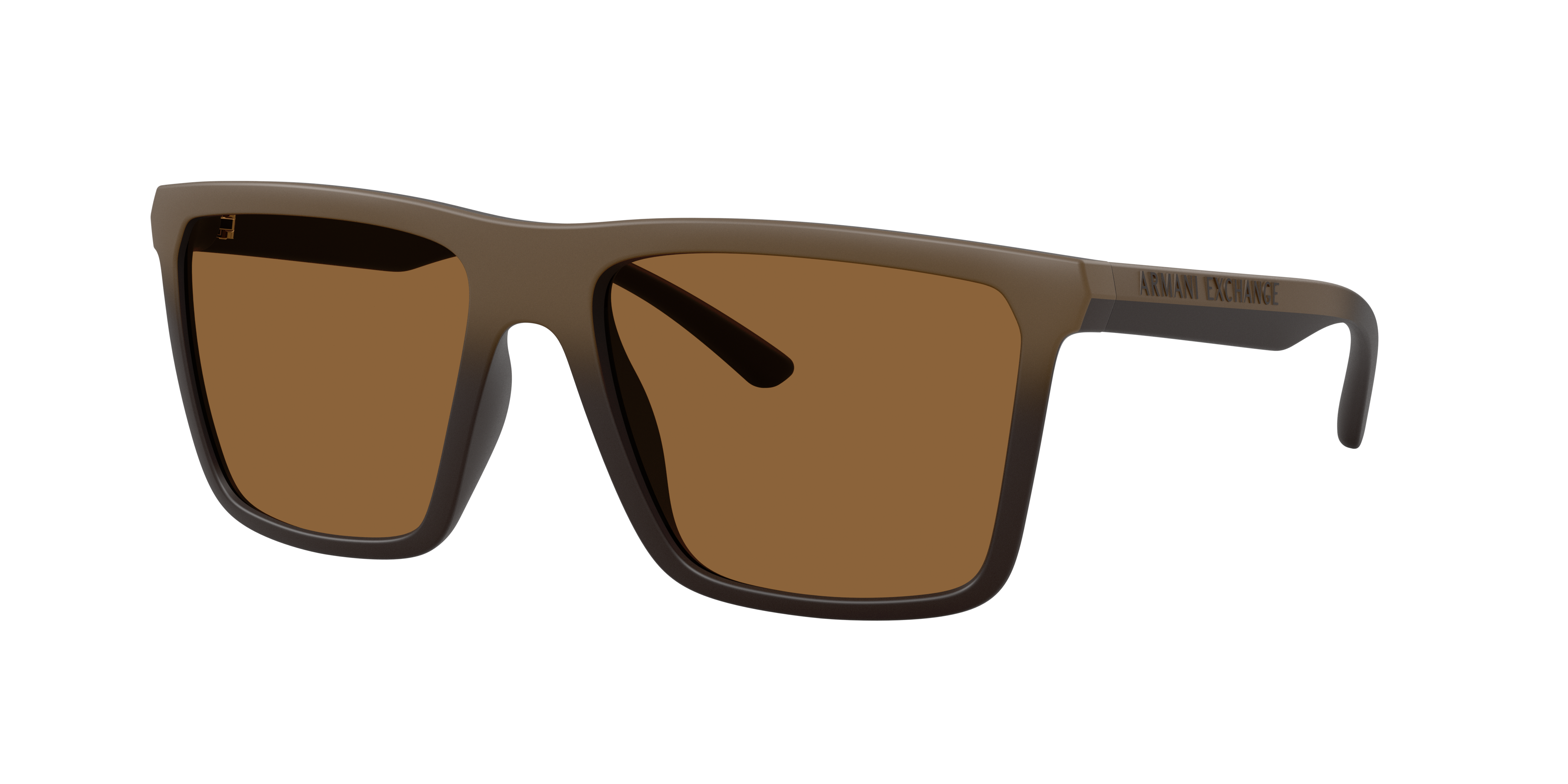 Armani Exchange Man Sunglass AX4162SU -  Frame color: Matte Brown Gradient, Lens color: Brown