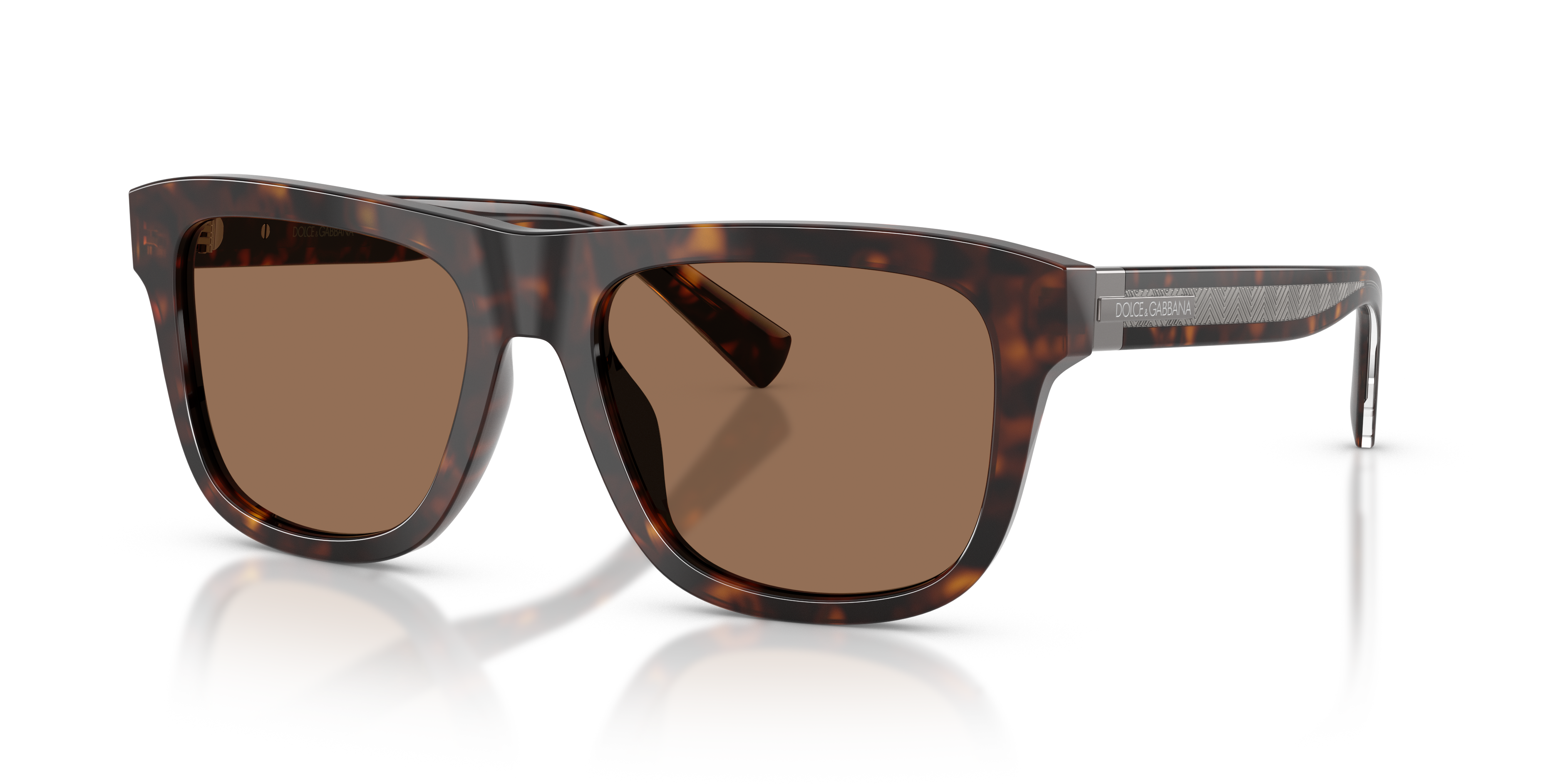 Dolce&Gabbana DG4545 L (55 - 18) with Brown lenses and Tortoise