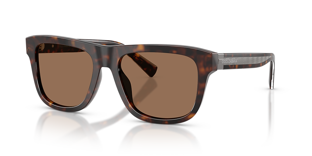 Dolce&Gabbana DG4545 L (55 - 18) with Brown lenses and Tortoise