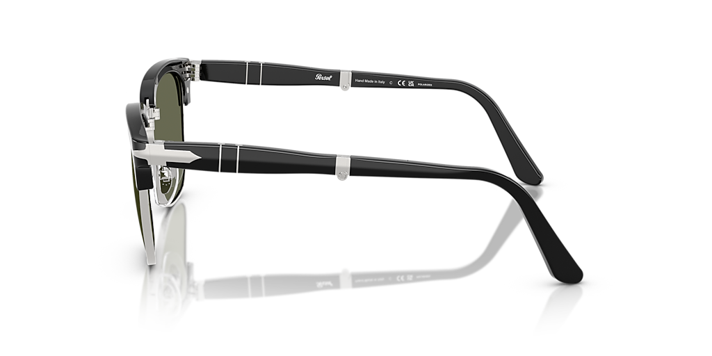 Persol PO3375S M (52 - 21) with Green lenses and Black frame