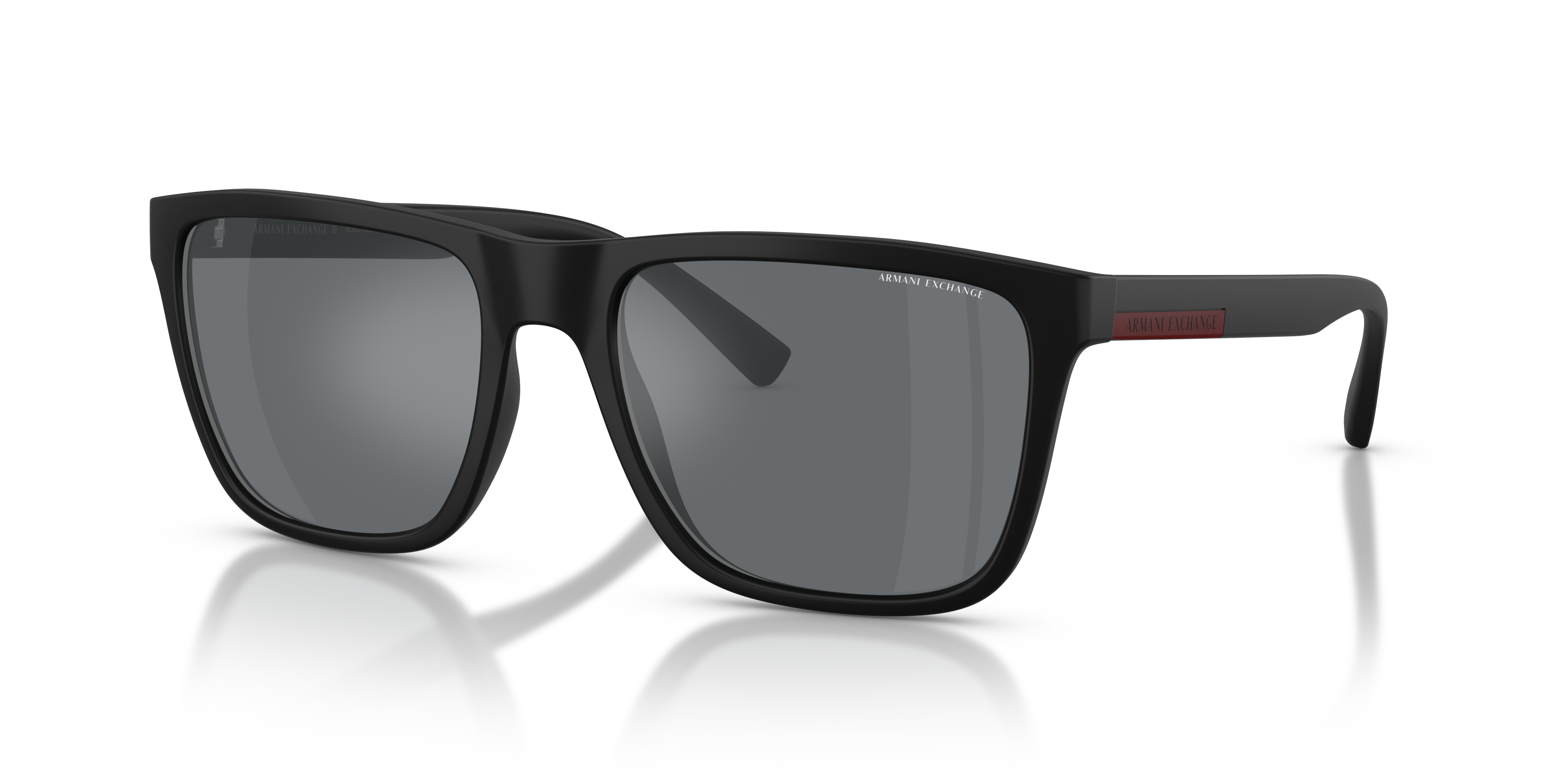 Armani Exchange AX4080SF L (57 - 19) with Black lenses and Black
