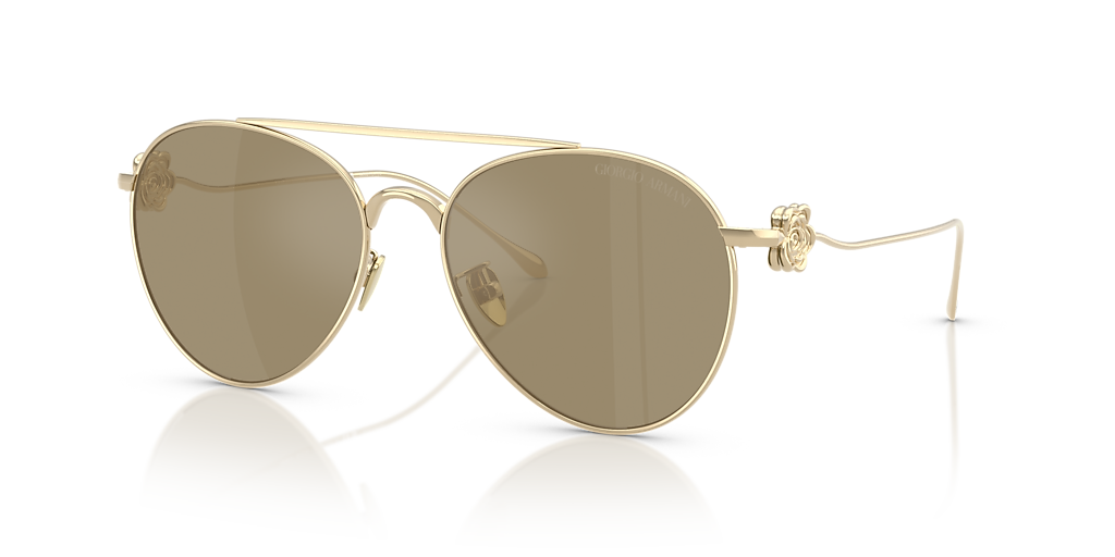 Giorgio Armani AR6167 XL (57 - 17) with Yellow lenses and Gold