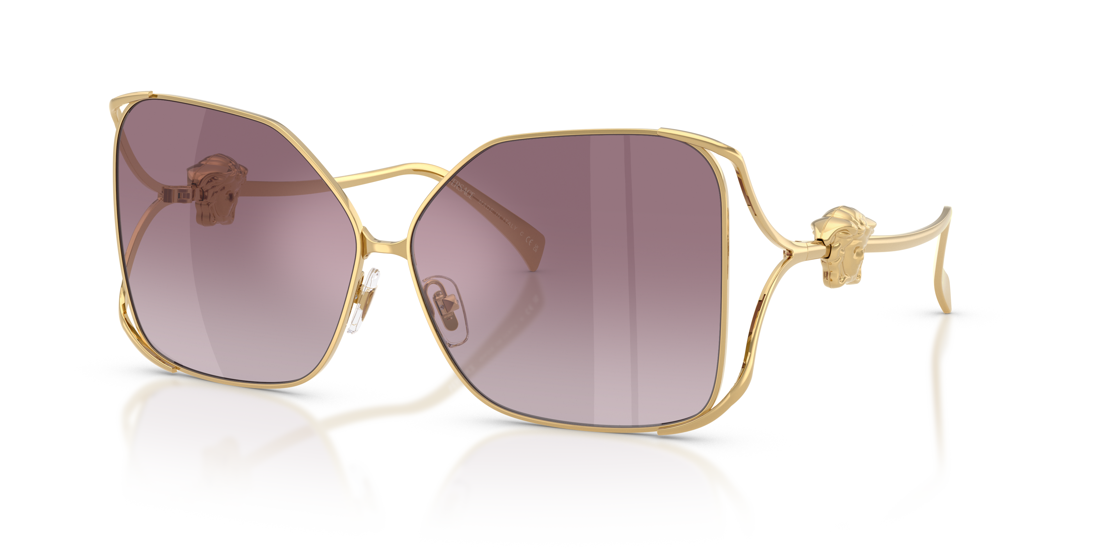 Versace VE2288 XL (62 - 11) with Violet lenses and Gold frame