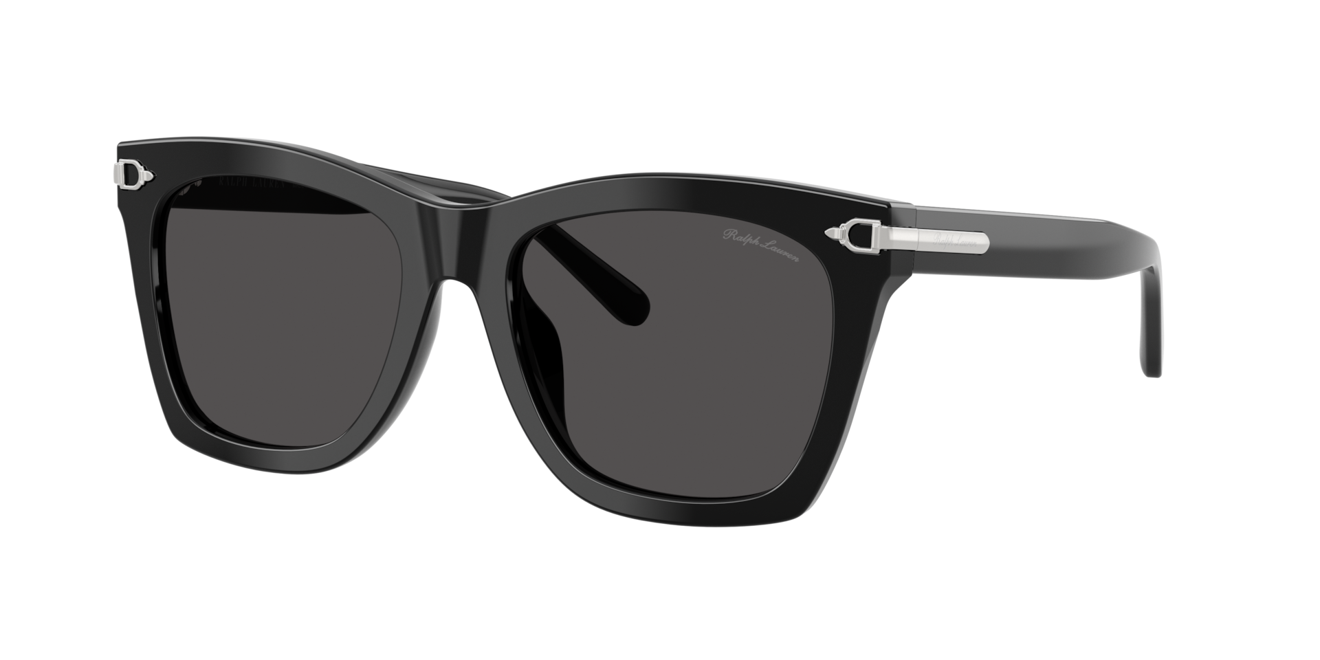 Ralph Lauren Woman Sunglass RL8235U -  Frame color: Shiny Black, Lens color: Dark Grey