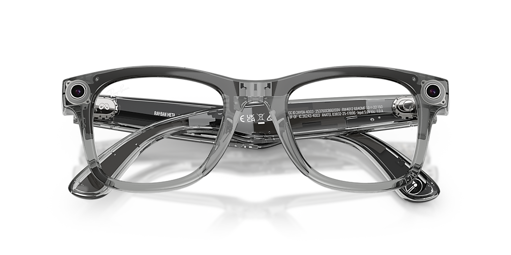 Ray-Ban | Meta Ray-Ban Meta (Gen 2) Wayfarer M (50 - 22) with Blue