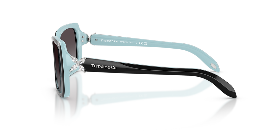 Tiffany & Co. TF4047B M (55 - 19) with Grey lenses and Black frame