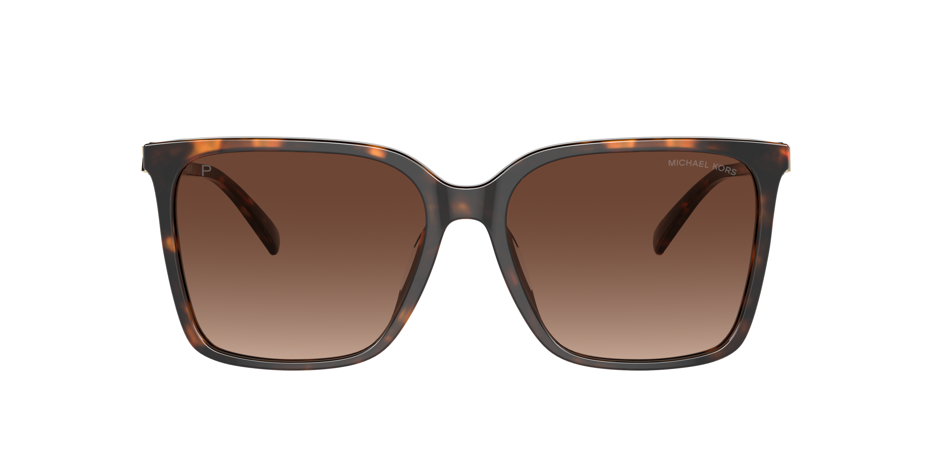 Michael Kors Canberra L (56 - 16) with Brown lenses and Tortoise