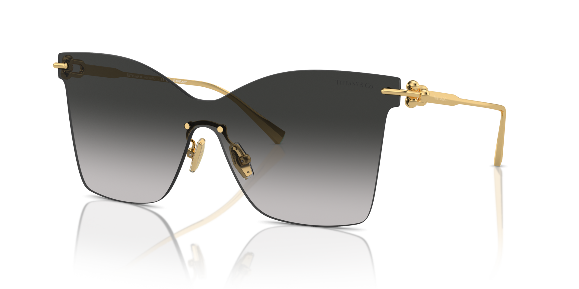 Tiffany & Co. TF3103K XXL (0 - 143) with Grey lenses and Gold