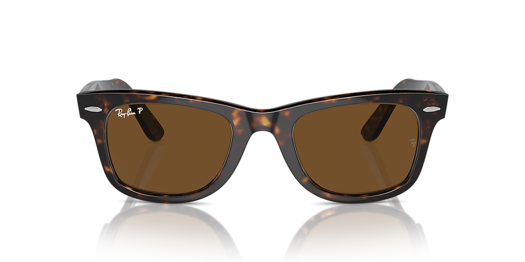 Ray-Ban Original Wayfarer Classic L (50 - 22) with Brown lenses