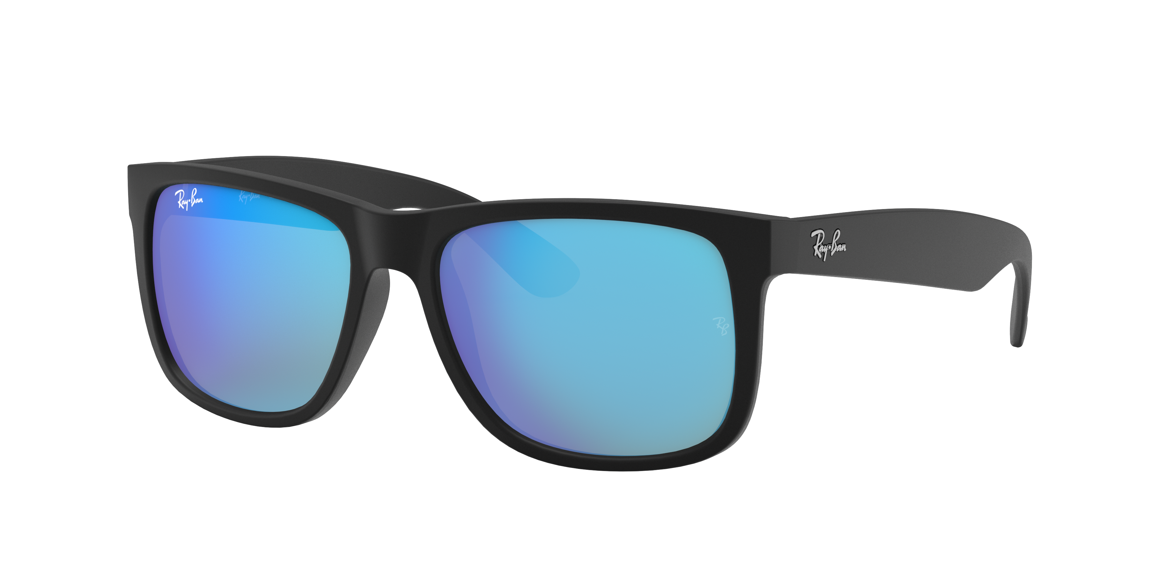 ⭐️美品 Ray-Ban レイバン サングラスRB4165 853/5D ブルー Ray-Ban Justin Color Mix S (54 - 16) with Blue lenses and Black
