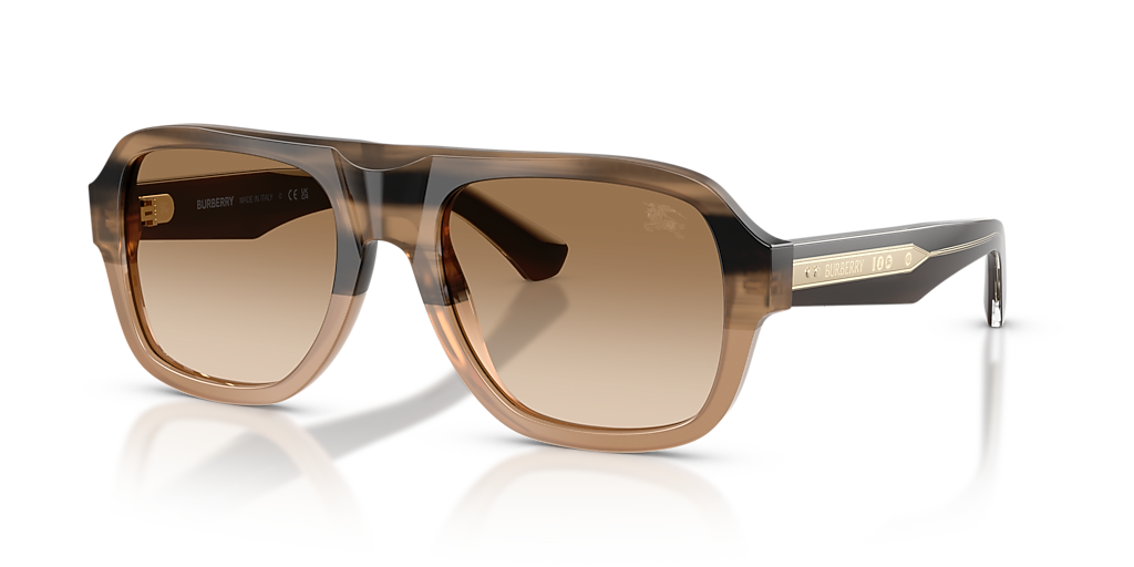 BURBERRY サングラス Burberry BE4478 L (55 - 20) with Brown lenses and Beige frame