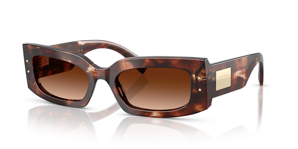 Dolce&Gabbana DG4479 L (55 - 20) with Brown lenses and Red frame