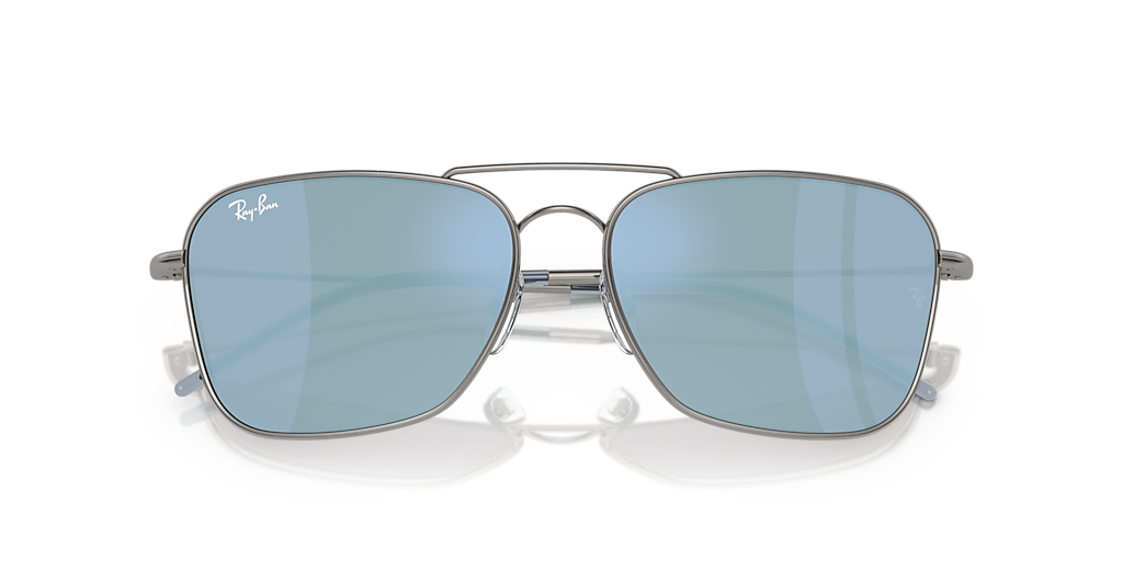 Ray-Ban Caravan Reverse XL (58 - 15) with Blue lenses and Grey