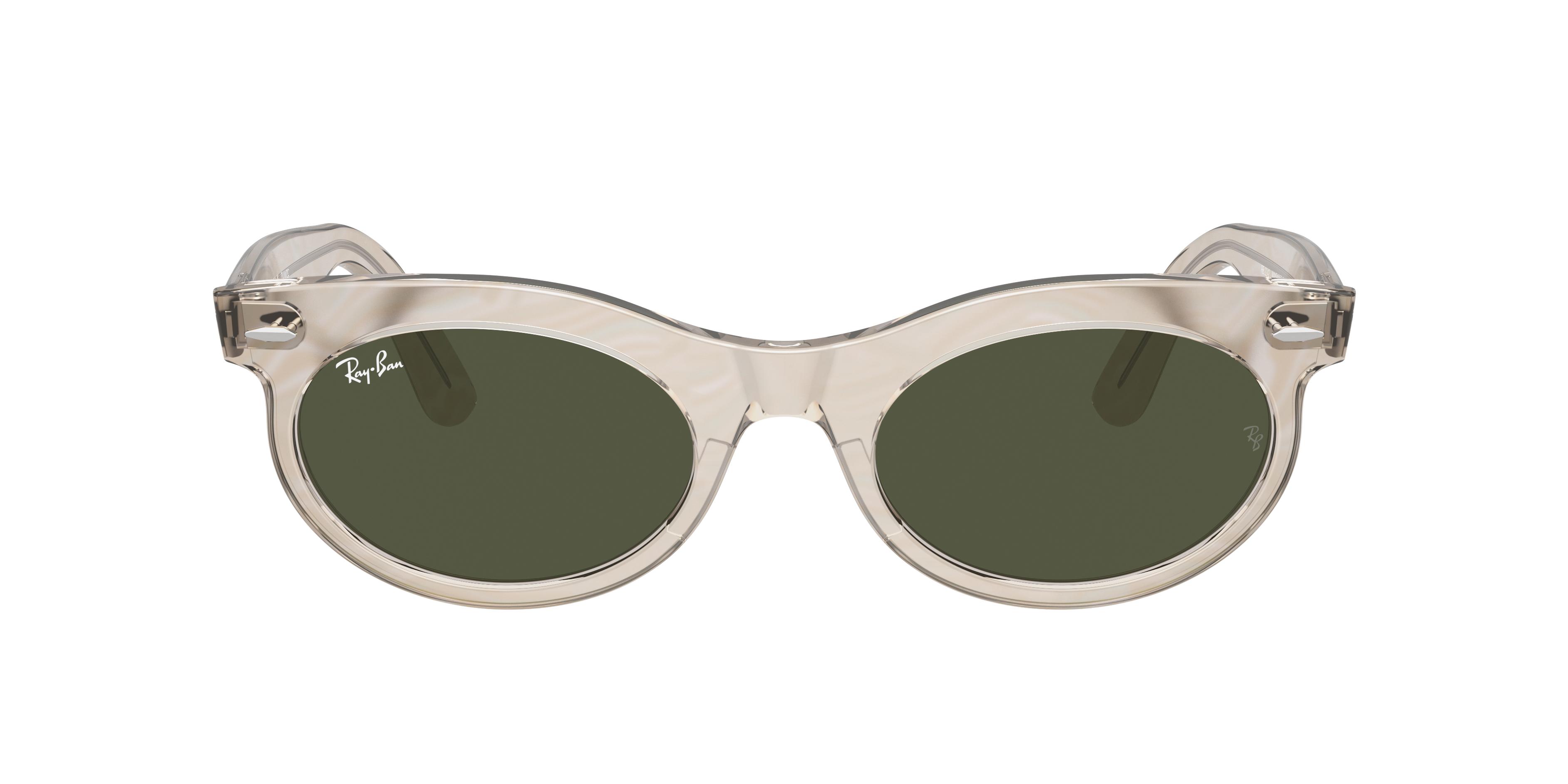 小物 Ray-Ban Change Collection ORB2242 F Ray-Ban Wayfarer Oval Change L (53 - 22) with Green lenses and