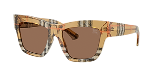 Burberry BE4441U Tortoise Sunglasses and Case NIB Burberry BE4441U 411587 52mm Cat Eye Sunglasses Women main image 4