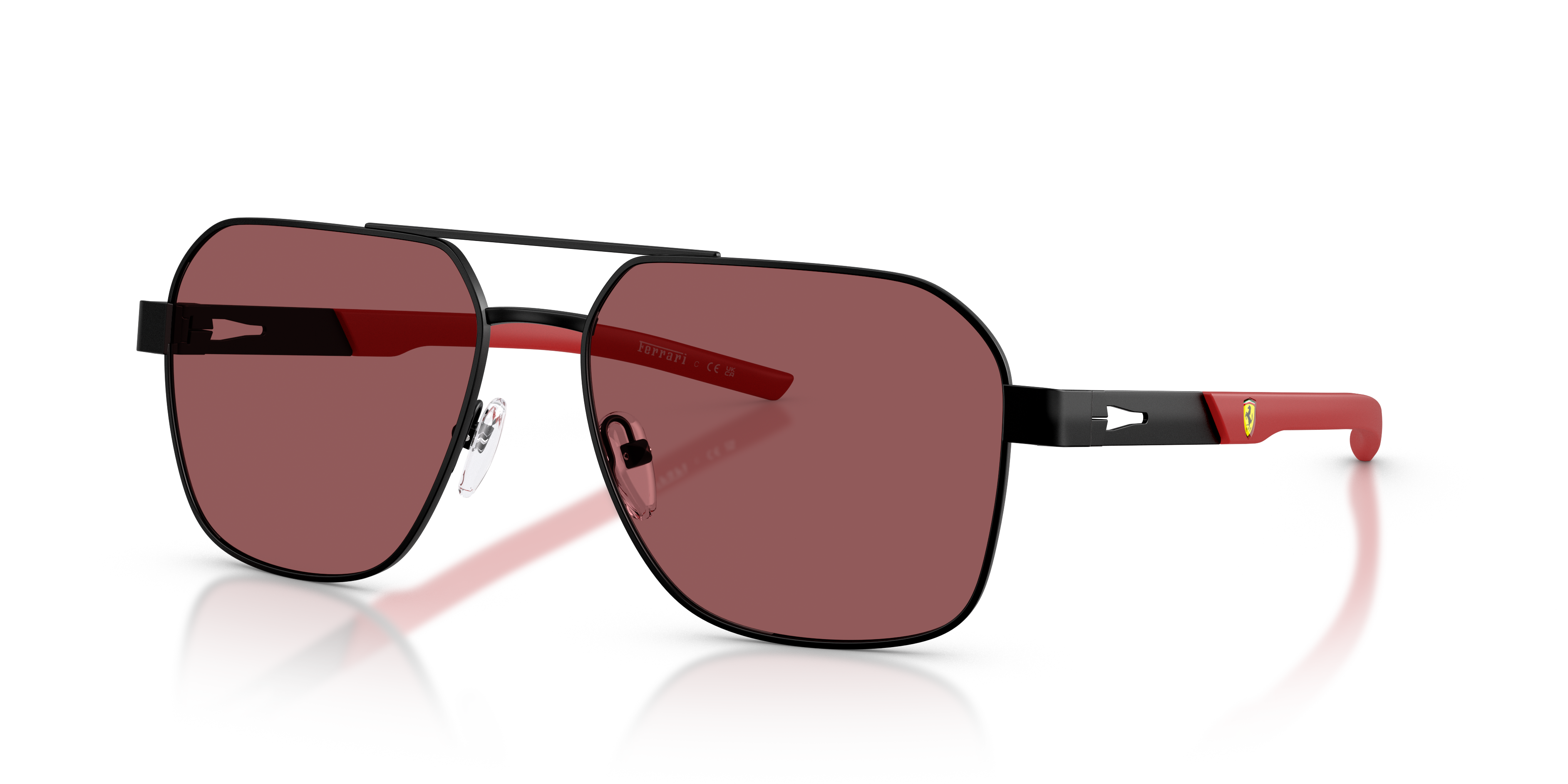 fran✨！ Scuderia Ferrari FZ5003 XL (57 - 16) with Red lenses and Black