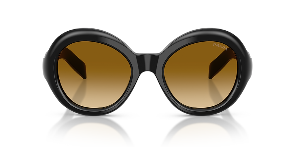 Prada PR D08SU M (53 - 21) with Yellow lenses and Black frame