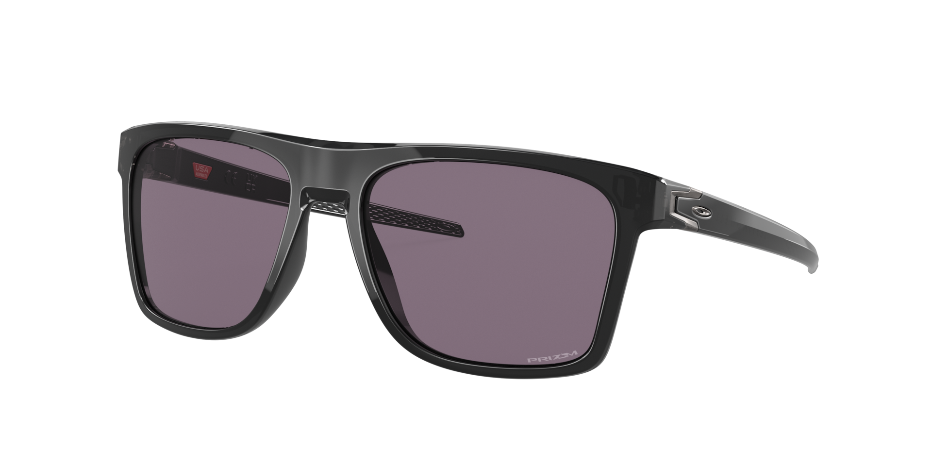 Oakley Hombre Sunglass Leffingwell - Color del Marco: Black Ink, Color de la Lente: Prizm Grey