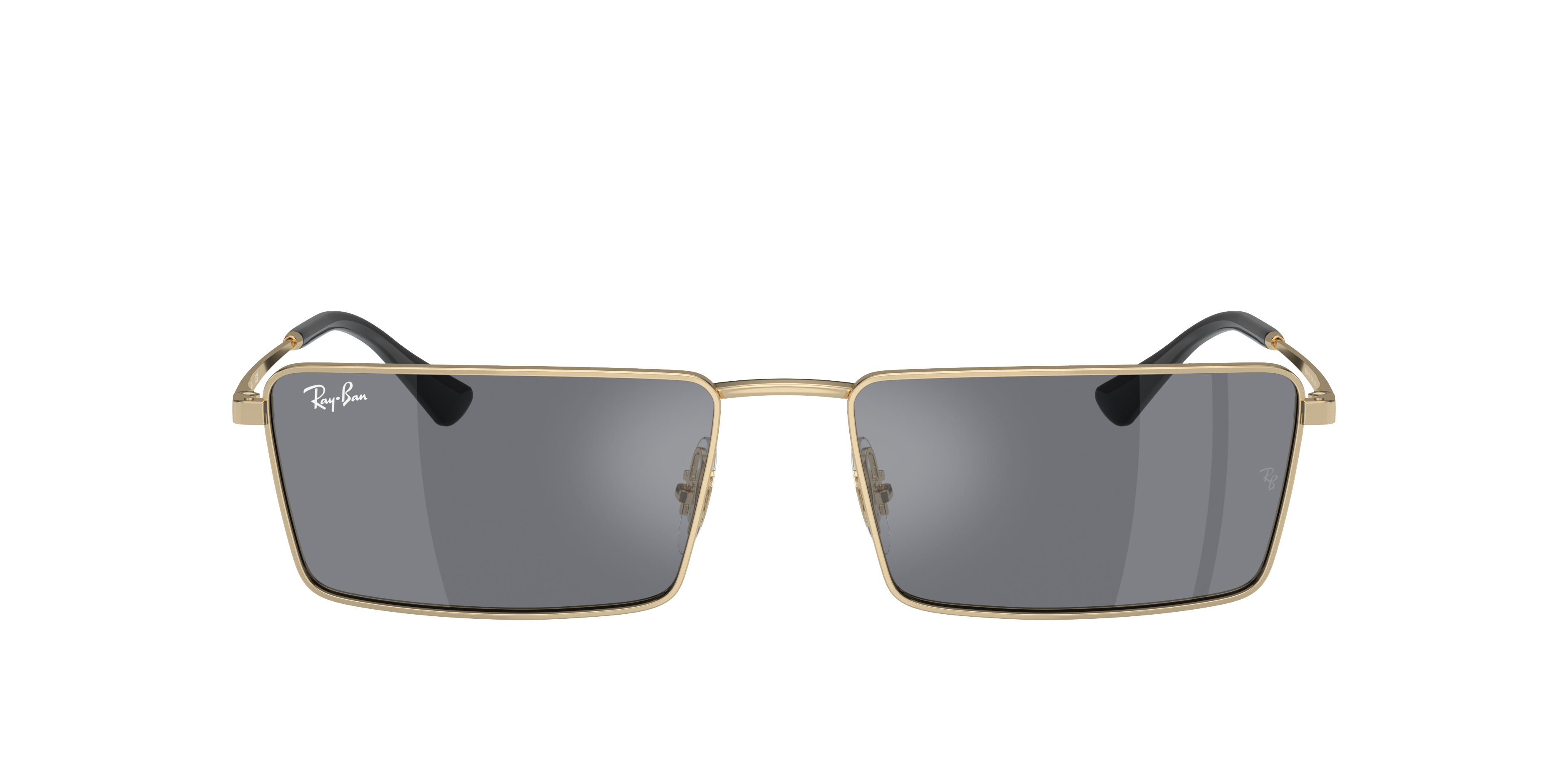 Ray-Ban Emy Bio-Based L (56 - 17) with Grey lenses and Gold frame