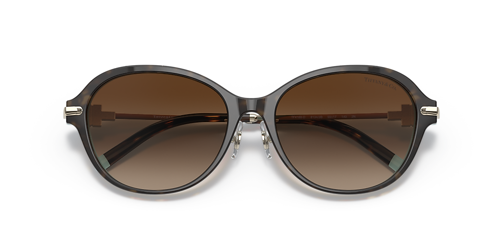 Tiffany & Co. TF4188D XL (55 - 17) with Brown lenses and Brown