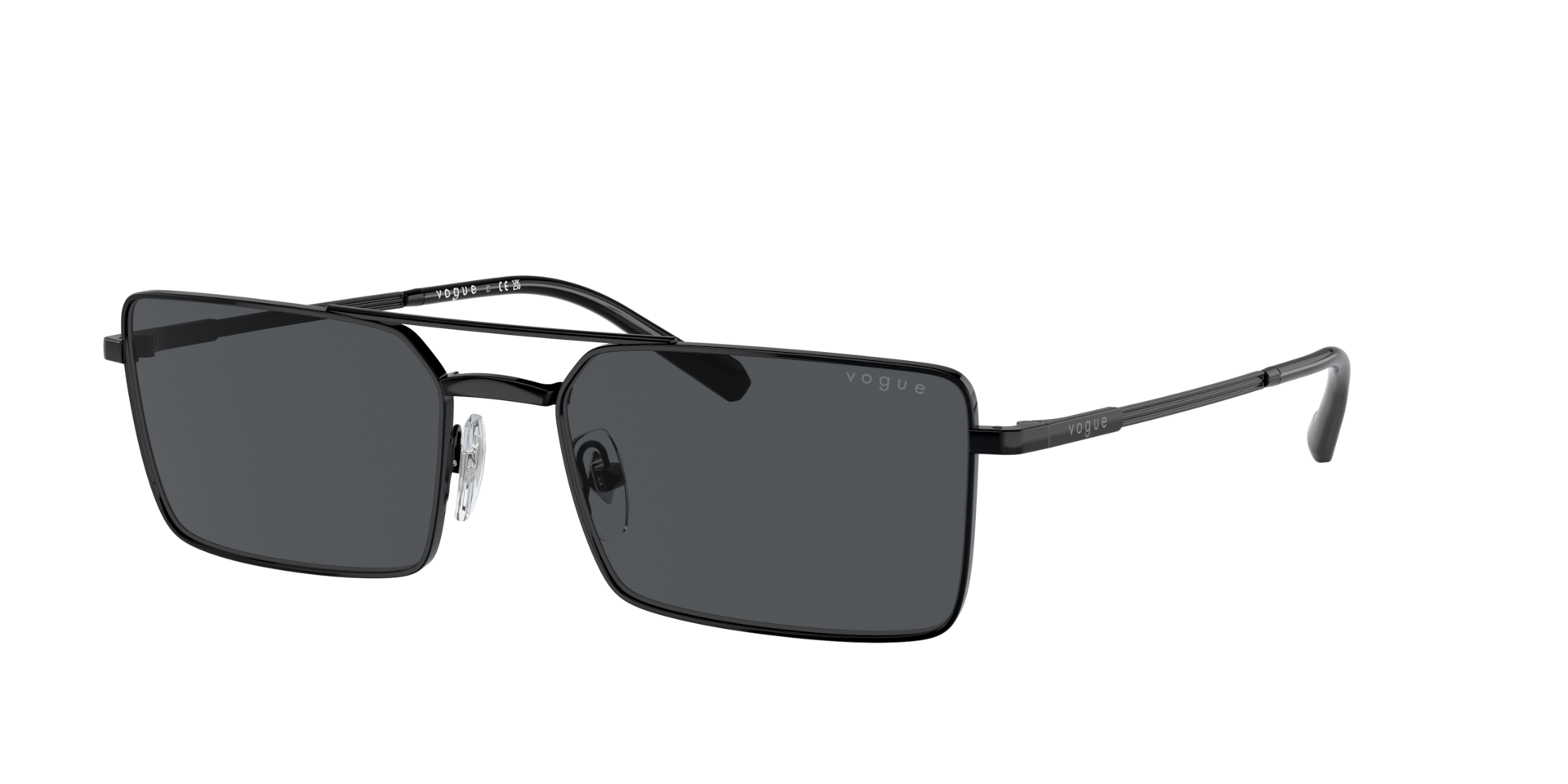 Vogue Eyewear Man Sunglass VO4309S -  Frame color: Black, Lens color: Dark Grey