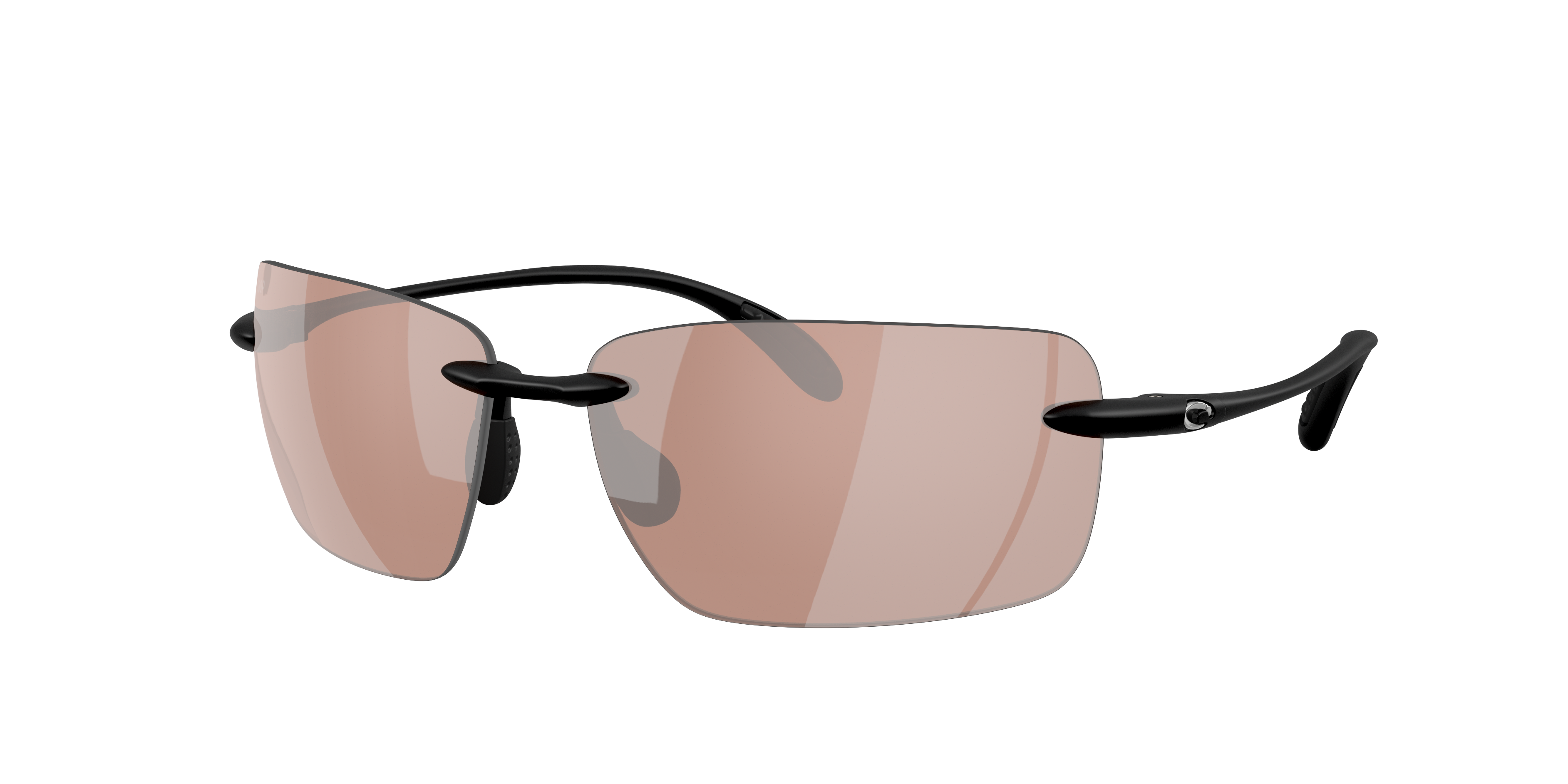 Costa Man Sunglass Gulf Shore -  Frame color: Matte Black, Lens color: Copper Silver Mirror