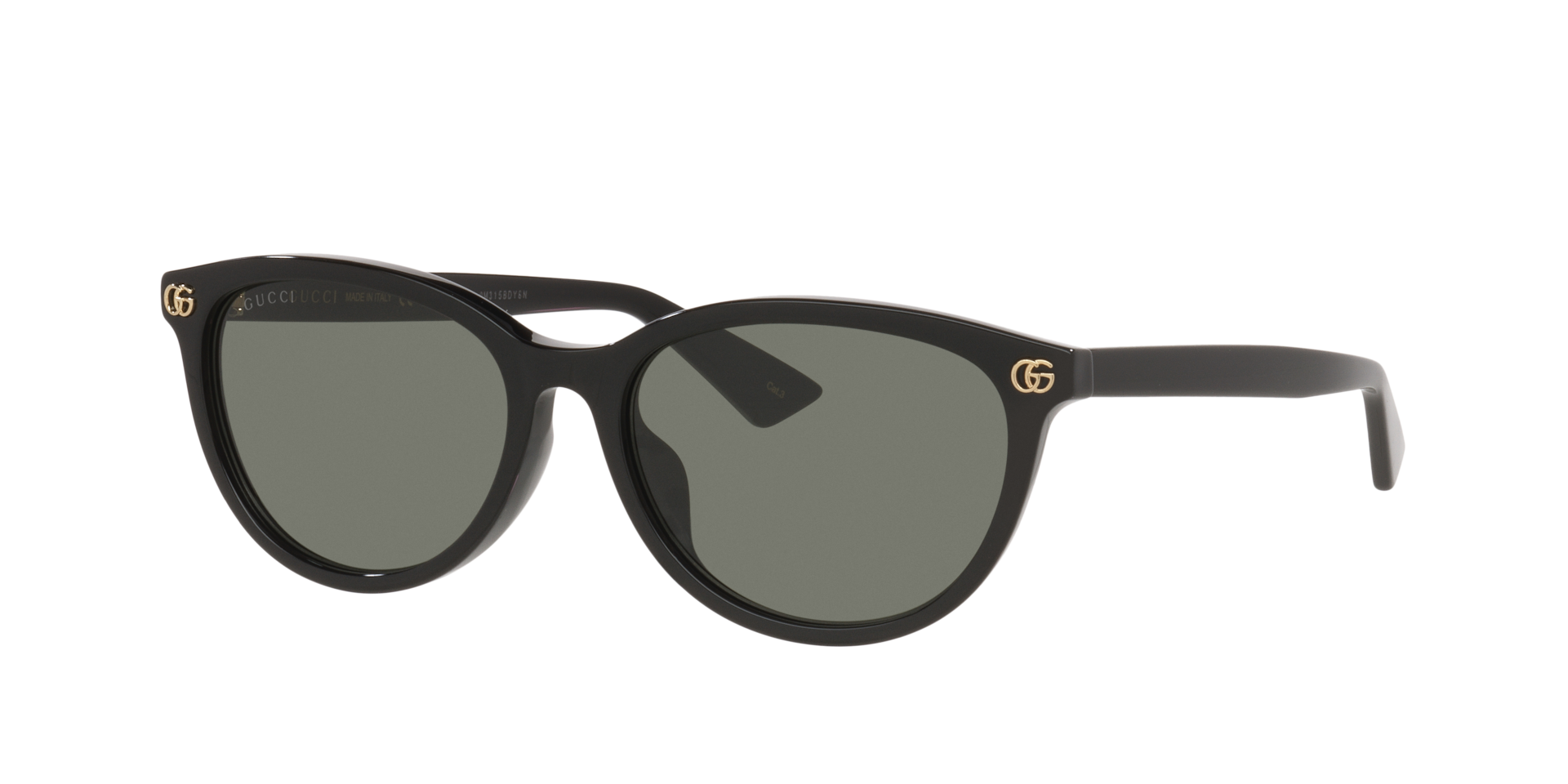 Gucci GG1818SK M (56 - 17) with Grey lenses and Black frame