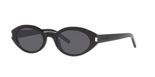 美品 SAINT LAURENT SUNGLASSES SL526 Saint Laurent SL M136 S (52 - 22) with Black lenses and Black