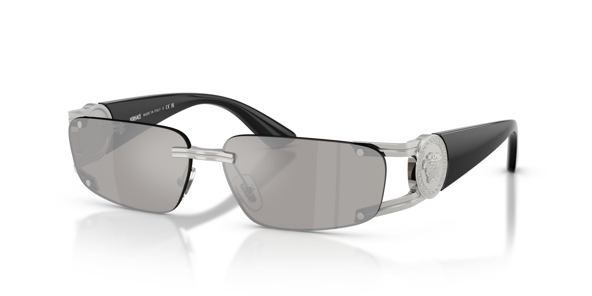 Versace VE2291 L (59 - 13) with Silver lenses and Silver frame