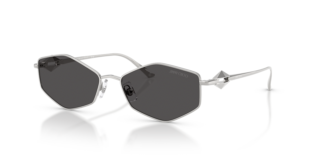 Jimmy Choo JC4017 M (55 - 16) with Grey lenses and Silver frame
