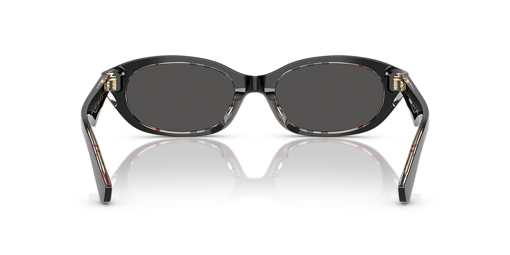 Burberry BE4447D XL (55 - 19) with Grey lenses and Black frame