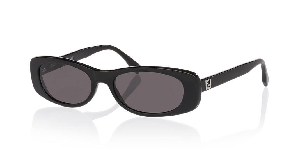 Fendi FF Squared FE40183I XS (53 - 17) with Grey lenses and Black